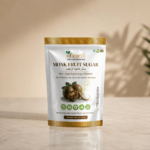of earth monk fruit sugar with erythritol | zero glycemic index, low calorie sugar substitute | 1:1 sugar replacer for tea, coffee, drinks, cooking & baking | plant based monk fruit sweetener | keto, vegan & diabetic friendly | 400g
